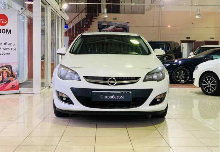 Opel Astra J Рестайлинг