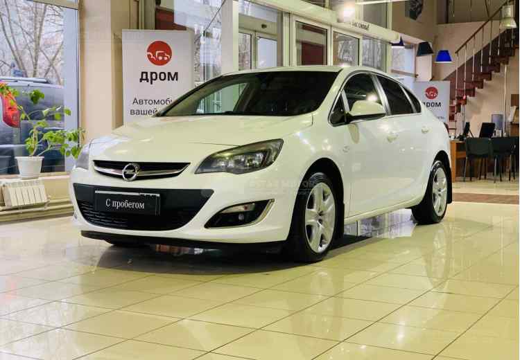 Opel Astra J Рестайлинг