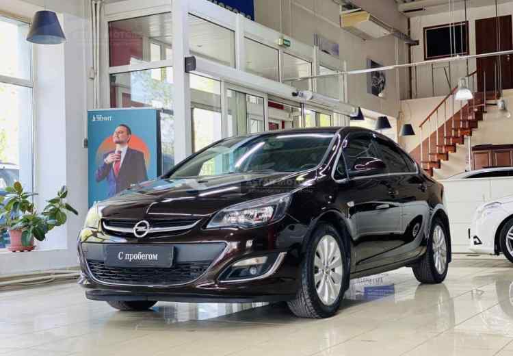 Opel Astra J Рестайлинг