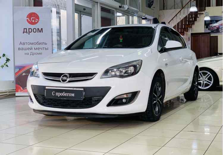 Opel Astra J Рестайлинг