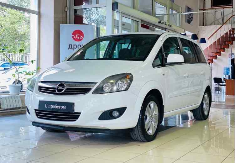 Opel Zafira B Рестайлинг