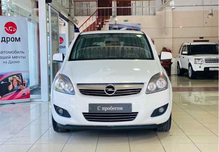 Opel Zafira B Рестайлинг