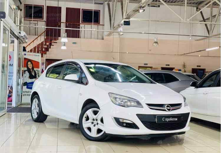 Opel Astra J Рестайлинг