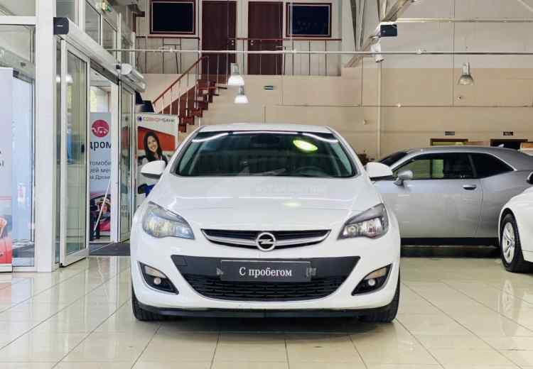 Opel Astra J Рестайлинг