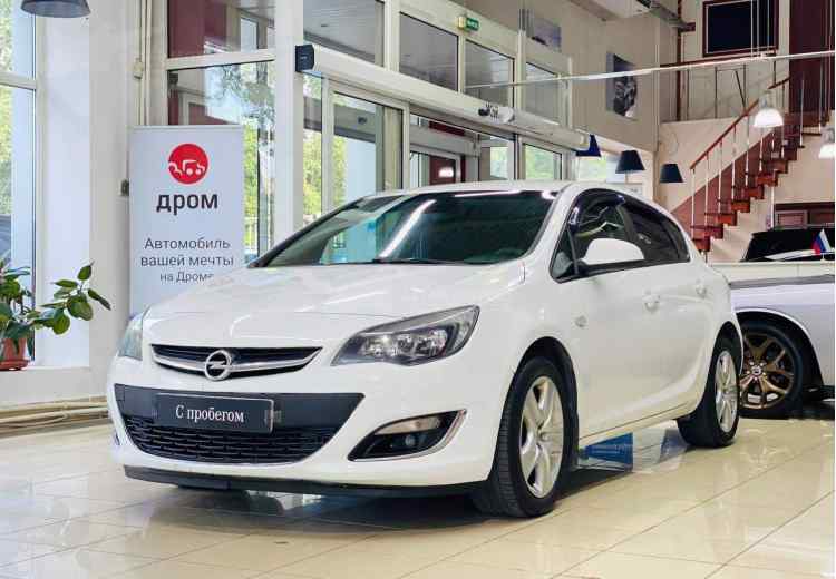 Opel Astra J Рестайлинг