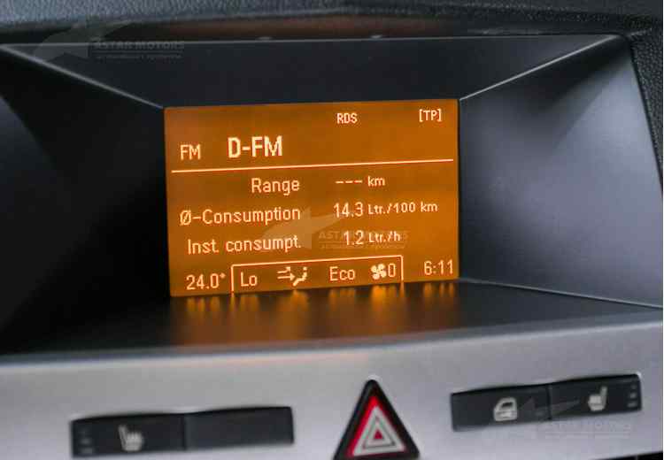 Opel Astra H Рестайлинг